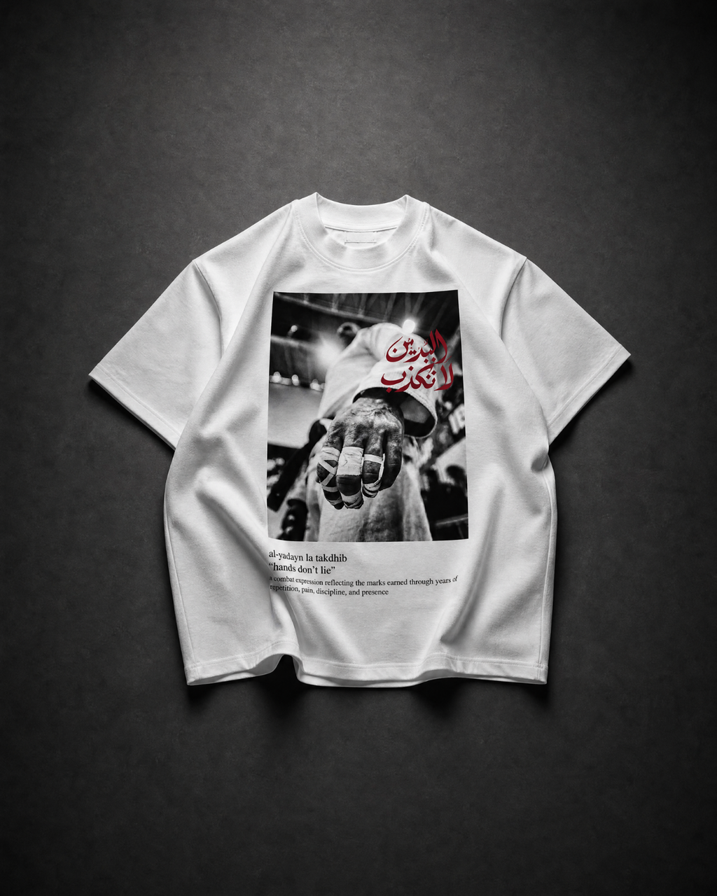 HANDS DON`T LIE T-SHIRT