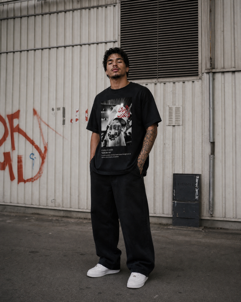 HANDS DON`T LIE T-SHIRT