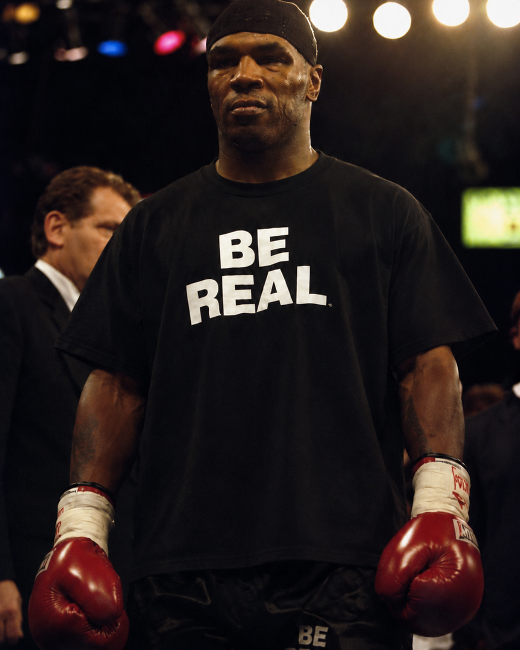 BE REAL MIKE TYSON T-SHIRT
