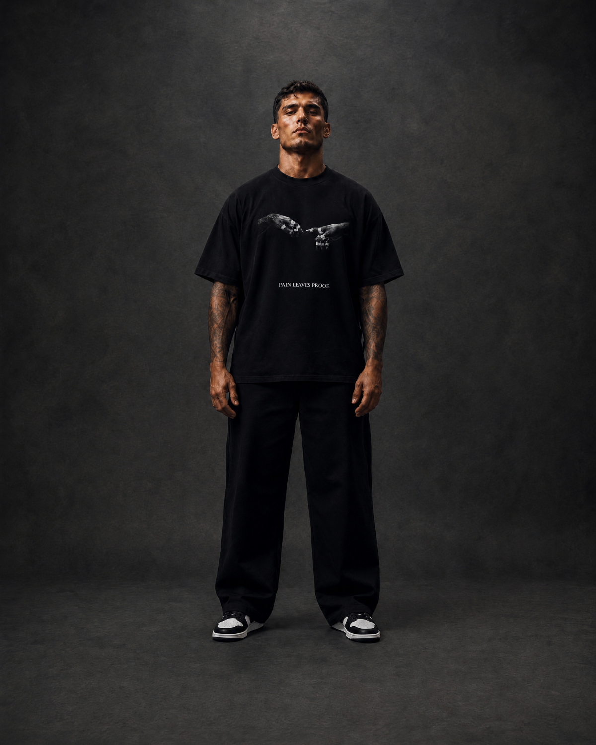 PAIN LEAVES PROOF T-SHIRT