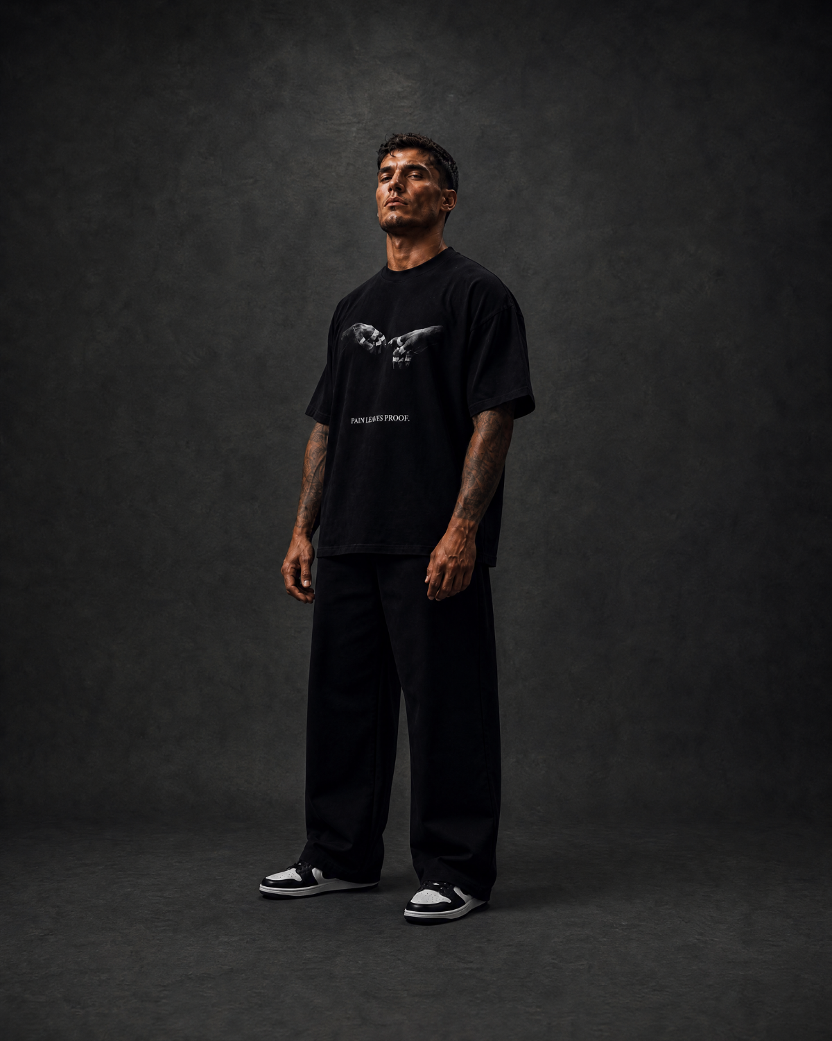 PAIN LEAVES PROOF T-SHIRT