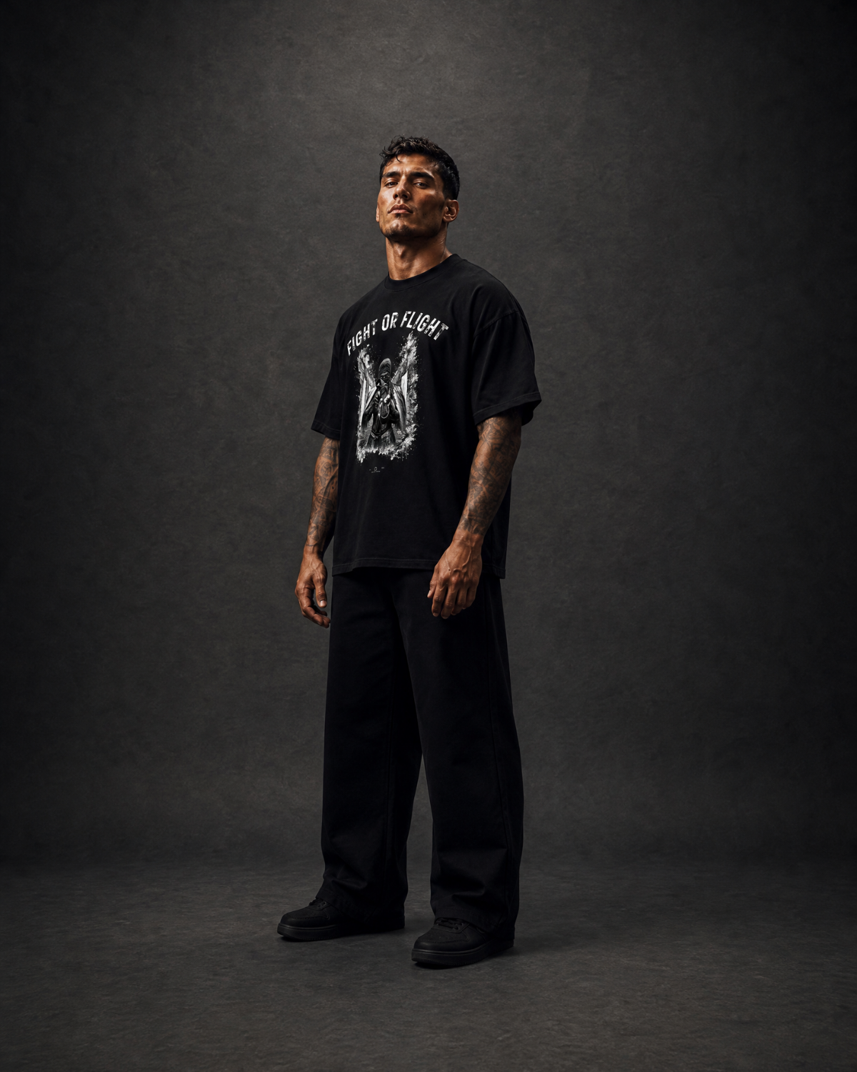 Oversize T-Shirt fightorflight hell