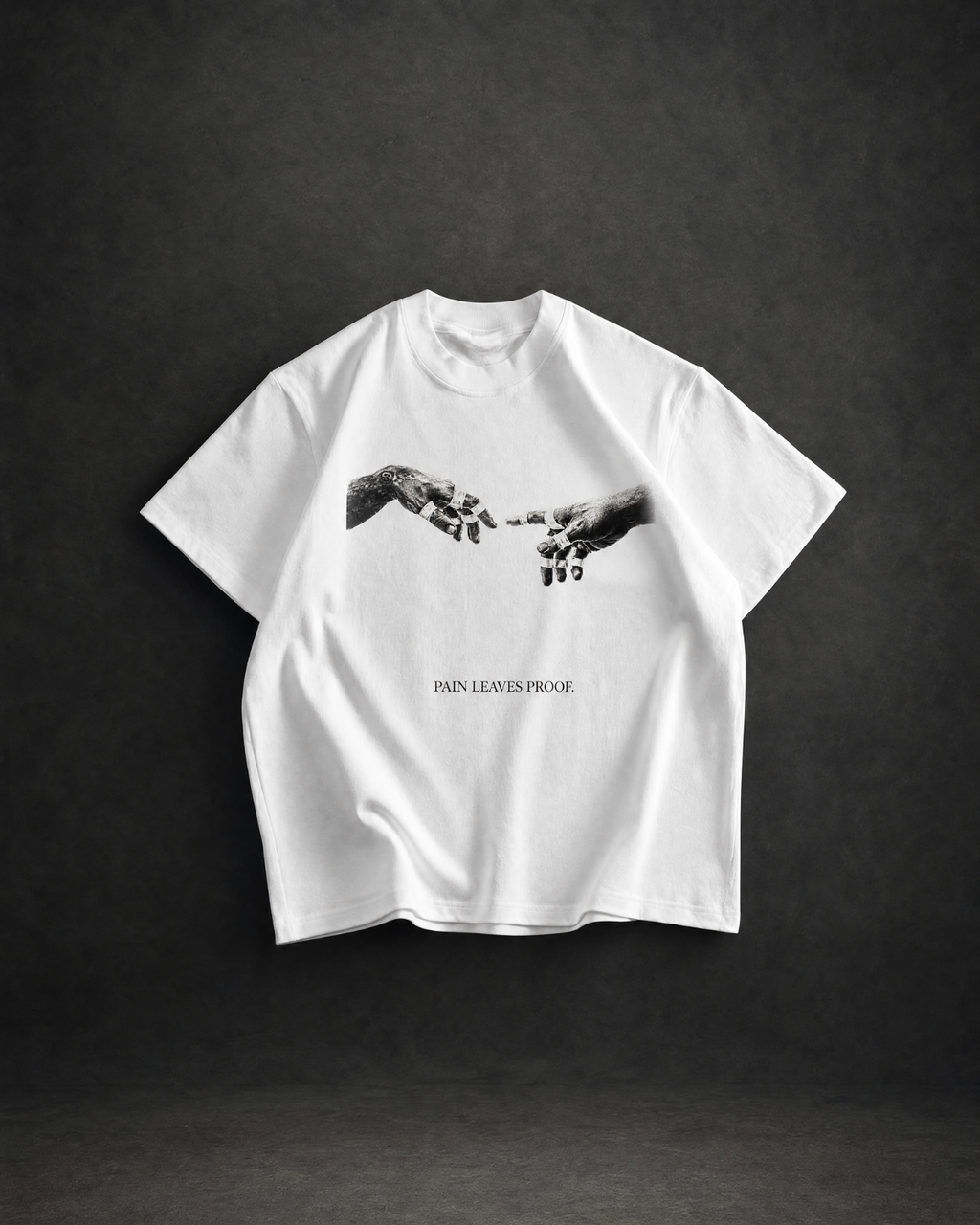 PAIN LEAVES PROOF T-SHIRT
