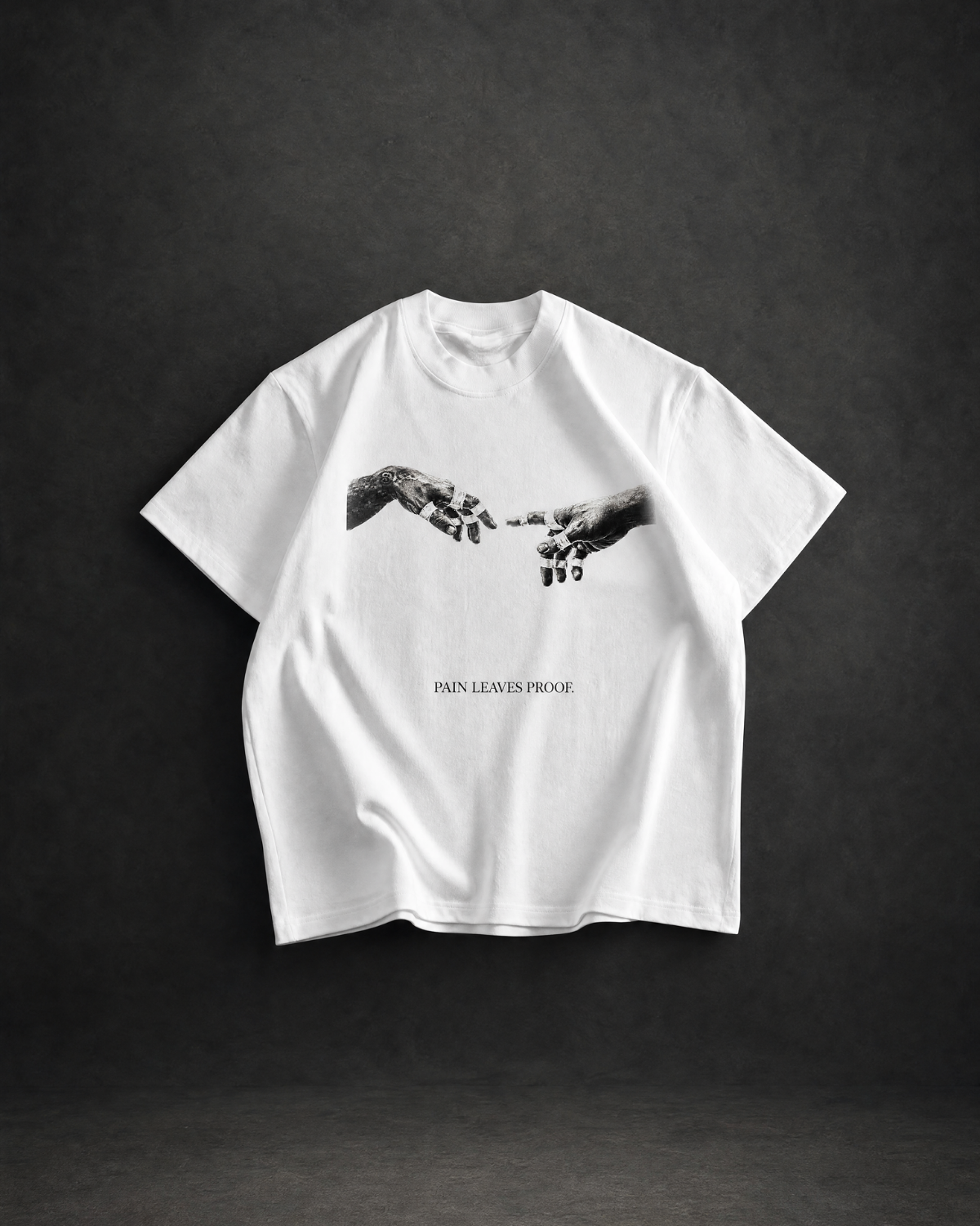 PAIN LEAVES PROOF T-SHIRT